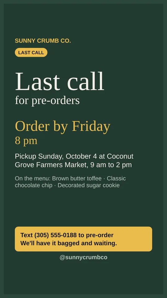 Last call story